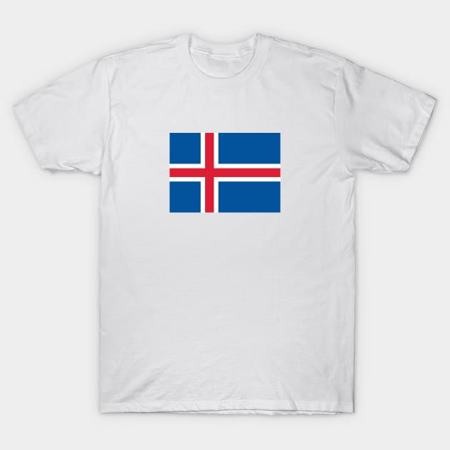 Iceland flag T-Shirt by icelandtshirts